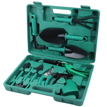 Customizable DIY Gardening Hand Tool Set with Pruning Hoe, Fork, and Handles - Complete Kit for Gardeners