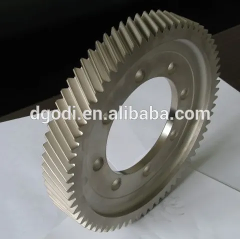 china manufacturing high quality steel helical gear, internal helical gear, grinding helical gear