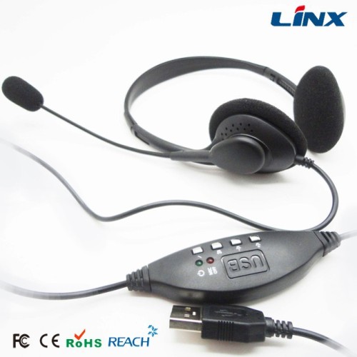 MIC ile Popüler USB Kablolu Kulaklık