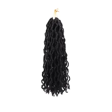 Wholesale Goddess Locs Ombre Gypsy locs Crochet Hair Curly Faux Locs Afro Fashion Dreads Hair Extensions