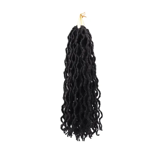 Wholesale Goddess Locs Ombre Gypsy locs Crochet Hair Curly Faux Locs Afro Fashion Dreads Hair Extensions