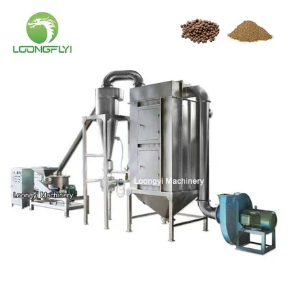 Loongyi red chilli leaf tea crushing machine