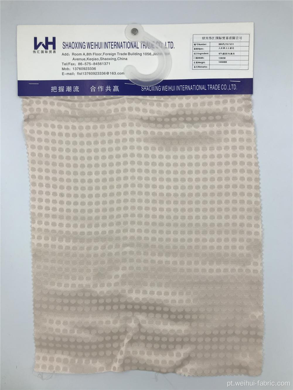 Tecido Tecido 140GSM Rayon e Viscose Jacquard Tecidos