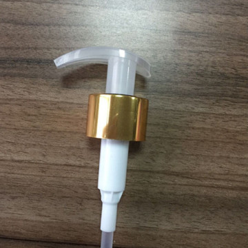 white down lock cosmetic lotion pump, plastic lotion pump 28/410, screw lotion pump 28/410