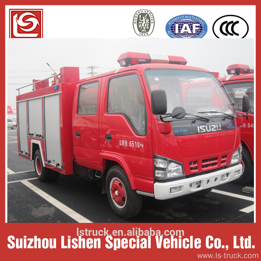 Isuzu fire resuce Vehicle 2000L