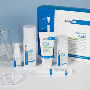 QUIYUM Private Label 5-Piece Hyaluronic Acid Skin Care Set