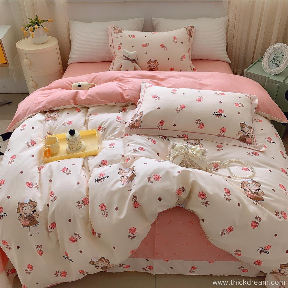Little Brier-Rose bed sheet cover bedding pillowcase set
