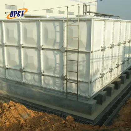 Fire frp assemblable 1000 cubic meter water tank