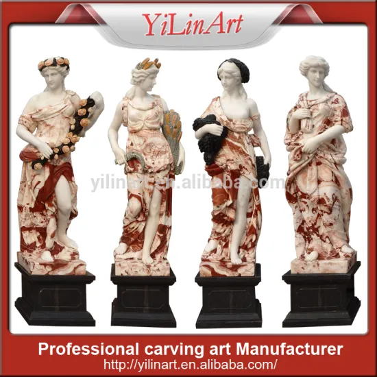Marble Garden Four Season Statue Carving Sculpture