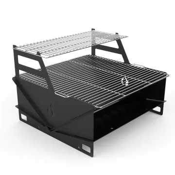 High Temperature Powder Coating Outdoor Camping Fire Pit Charcoal Barbecue