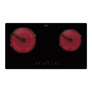 High-Power 4100W Dual Burner Electric Induction Cooker with Infrared Technology