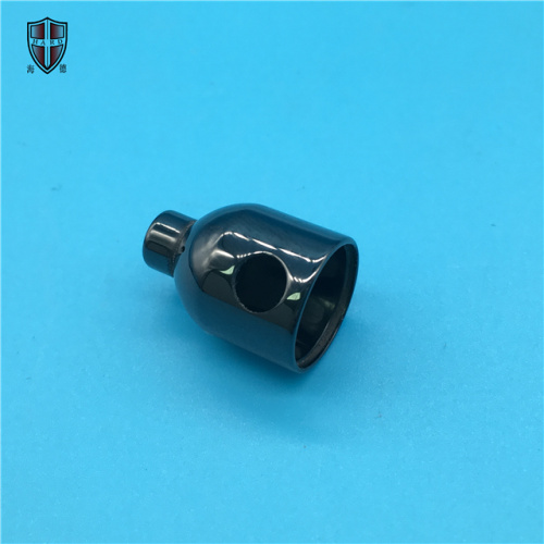 precision machining zirconia ceramic cap lid cover sleeve