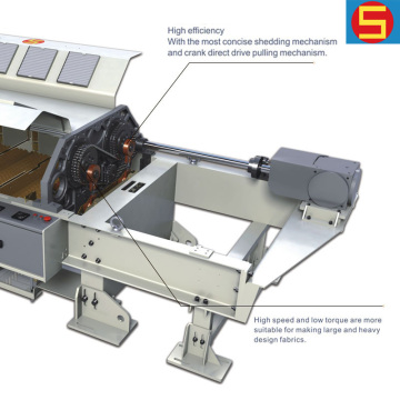 S &amp; S Computerized Jacquard လုပ်ခြင်းစက် 10240 ချိတ်