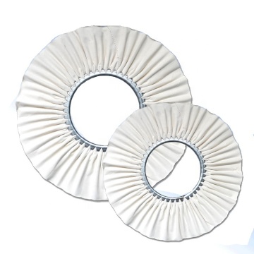 LONG LIFE WHITE CLOTH BUFFING WHEEL FOR METAL