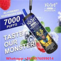 R & M Monster dùng một lần 7000 Puffs Osdvape