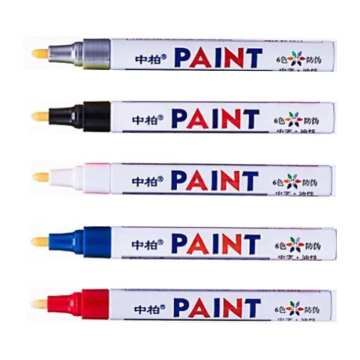 High Quality Customized Logo Waterproof Car Paint Pen for Multi-Surface Use
