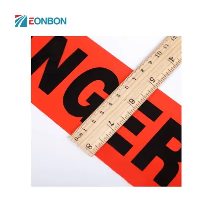 Custom Printable Caution Tape PE Warning Tape