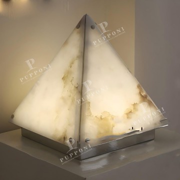 Factory Price Alabaster Gama L36 Table Lamps: Modern Luxury LED Lighting for Hotels and Offices