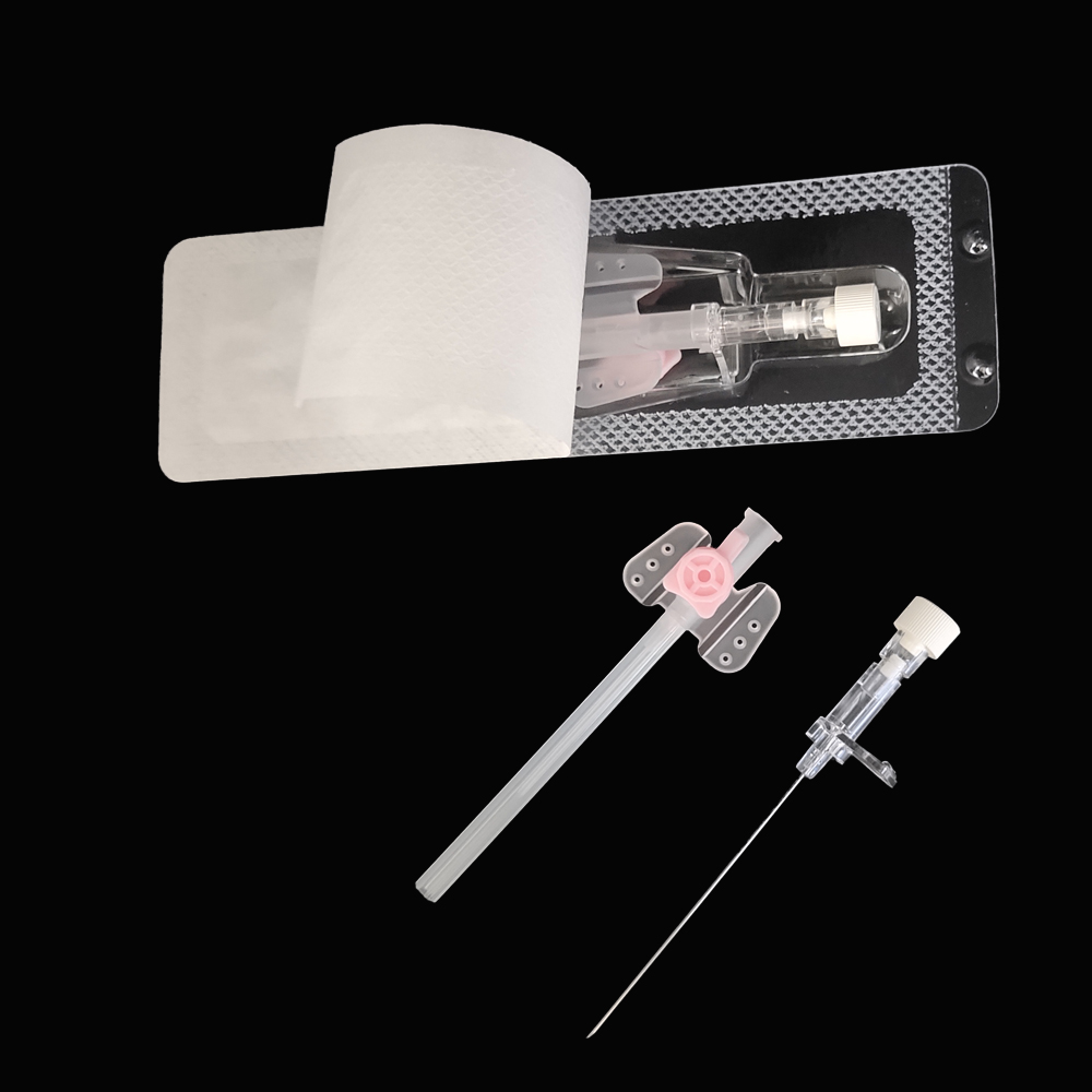 Shielded IV gauge kateter