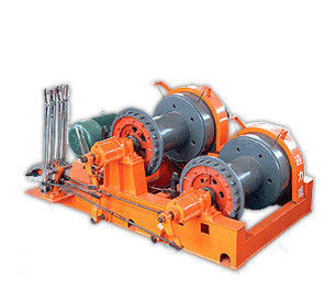 Manual Hoist Electric Wire Rope Winches , For Lifting And Pulling 2 Ton - 15 Ton