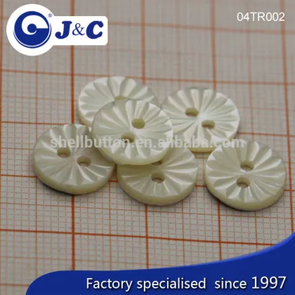 J&C Trocas shell buttons for fashion shirt.TR001,002