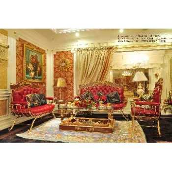 2013 New modern Italian red sofa