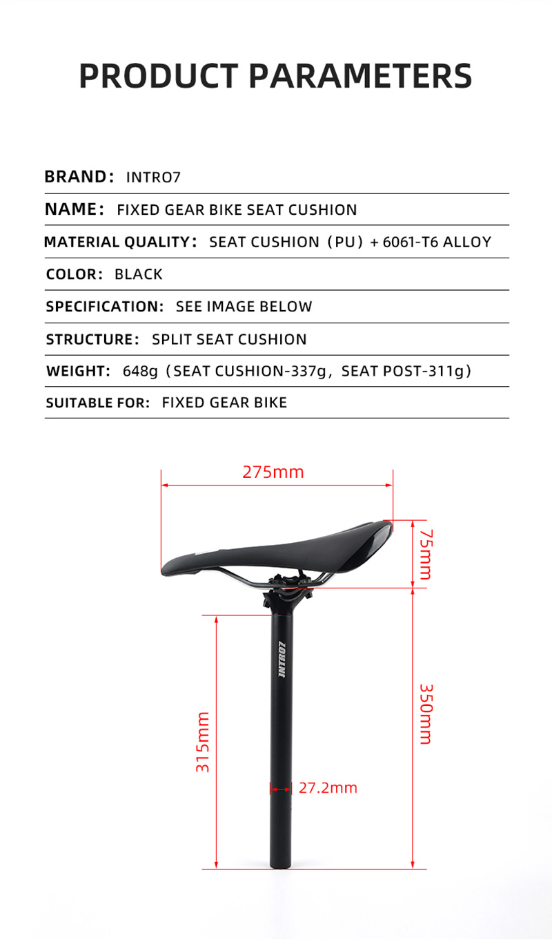 Fixe Gear Bike Seat