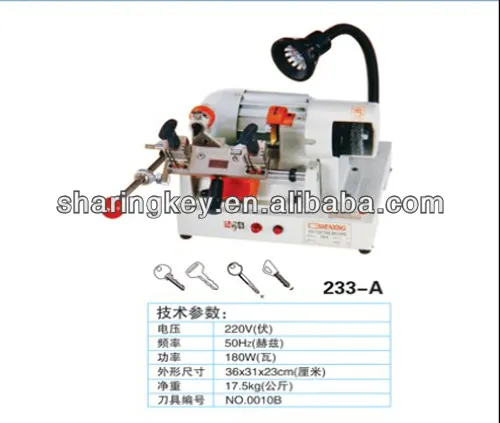 Wenxing Model 233-A cutting machine with external cutter