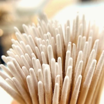 Bamboo Cotton Swabs for Brow Tint Lamination
