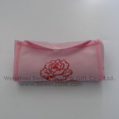 Foldable Non Woven Drawstring Bag with Customer Logo