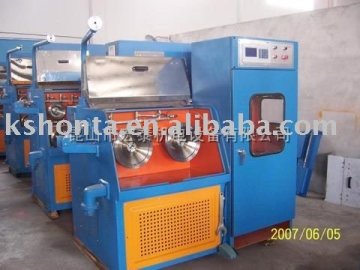Cu./AI./C-AI Alloy wire drawing machine fine wire drawing machine