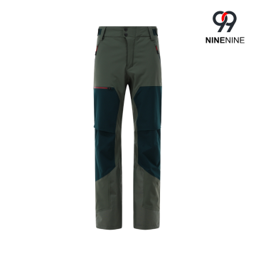 Pantalones de sarga duraderos para hombre con ajuste cómodo