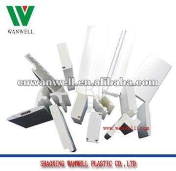 plastic extruded PVC foam profiles for window blind