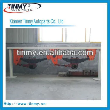 BPW semi-trailer 2 axle tandem suspension & mechanical truck suspension