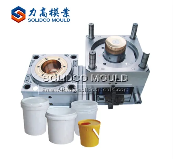 Plastic high quality custom paint bucket mould maker