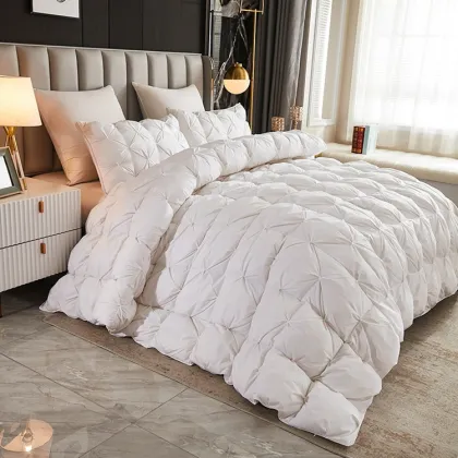 High Quality White Goose Down Duvet for All-Season Warmth