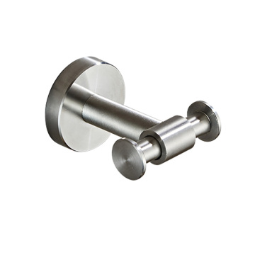 Wholesale Hotel Apartment Bathroom Wall-Mounted Double Robe Hooks