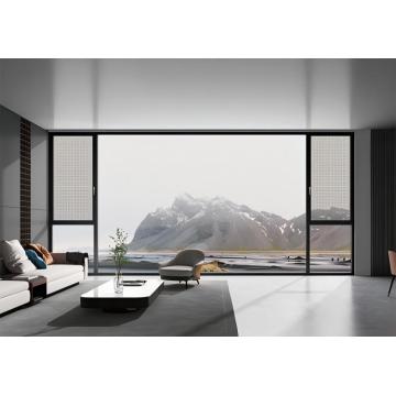 Sistema de janela de batente de alumínio à prova d'água