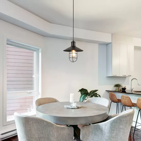 Vintage Triangle Hanging Lamp: Cheap Price Modern Pendant Light for Kitchen