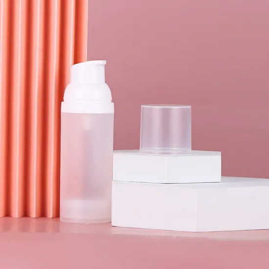 White Lotion Face Cream Bottle - Cosmetics Packaging Container