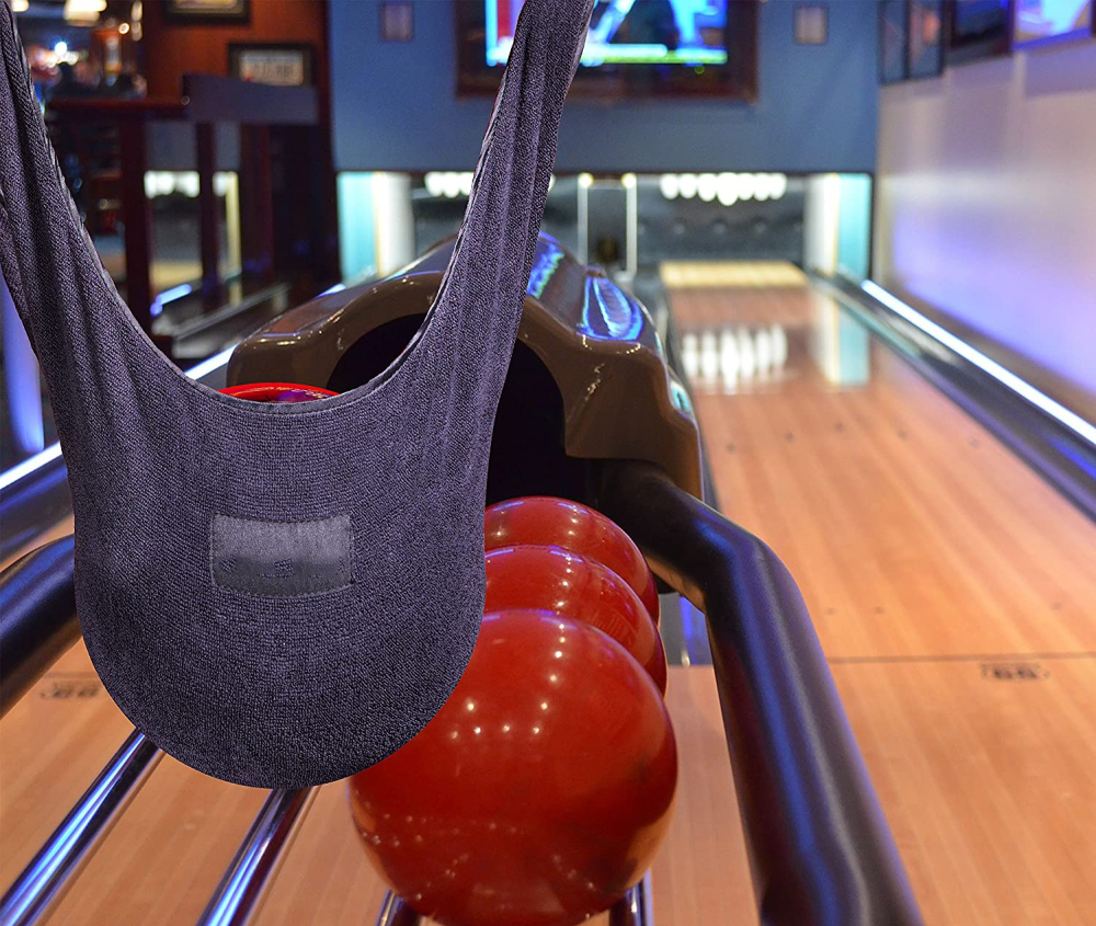 Absorbent Bowling Polisher Bag Carrier Cleaner Towel