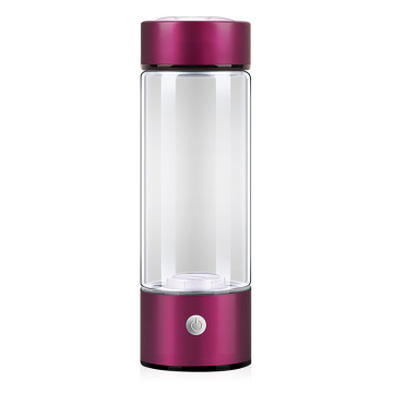 Hydrogen-rich Water Generator Bottle rose red