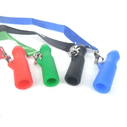 hookah shisha  mouth tip 60 mm silica gel cigarette holder with hanging rope filter