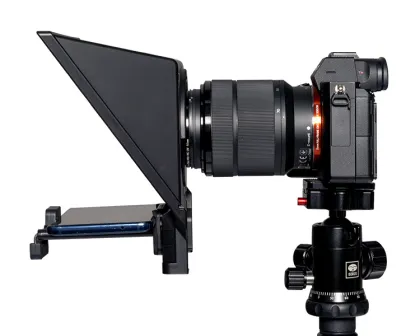 FEELWORLD 8-inch Built-In Prompter Computer Dual Screen Teleprompter Monitor