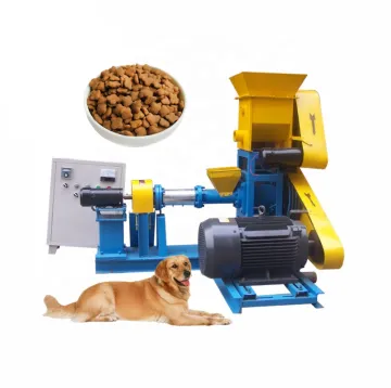 Hot Sale Animal Feed Pelletizer and Aquafeed Extruder for Dry Dog Food Machinery
