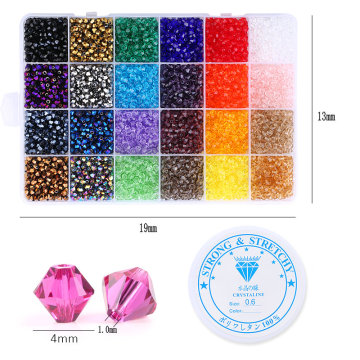 Crystal Beading Set for DIY Clothing Accessories - 4800pcs/Box