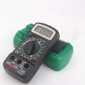 LCD digital pocket size green electronic multimeter