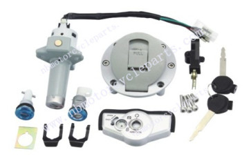 CBF 125 Complete Lock Set Ignition Seat Petrol Cap Key Pattern