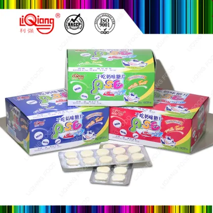 Good taste dried cow milk pressed candy