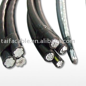 service drop cable (quadruplex aerial bundle cable) SAH-VO cable
